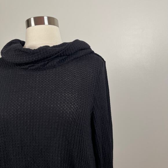 Meadow Rue from Anthropologie • Galenia Waffle Thermal Cowl Neck Tunic - Picture 2 of 5